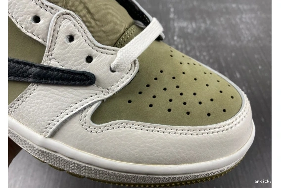 Cheap EP Jordan Olive Golf Scott FZ3124-200 Travis Retro 1 Neutral Low 0318